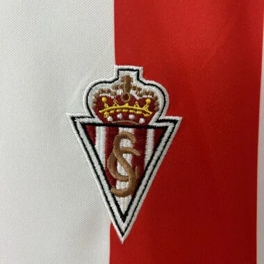 84-85 Sporting Gijon home retro jersey