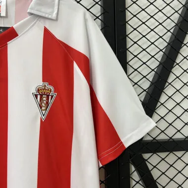 84-85 Sporting Gijon home retro jersey