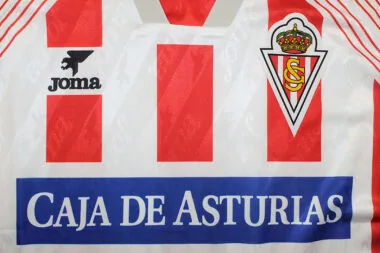 94-95 Sporting Gijon home retro jersey