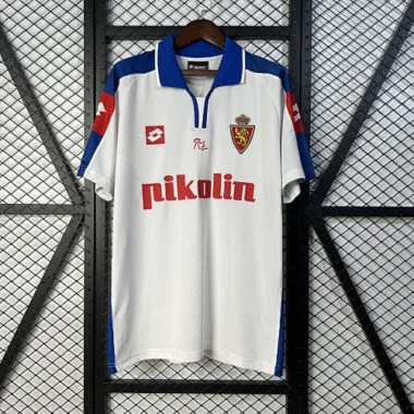 2004 Real Zaragoza home retro jersey