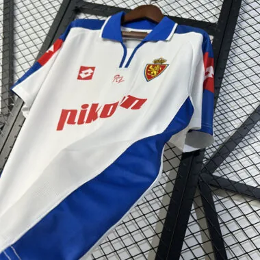 2004 Real Zaragoza home retro jersey