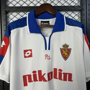 2004 Real Zaragoza home retro jersey