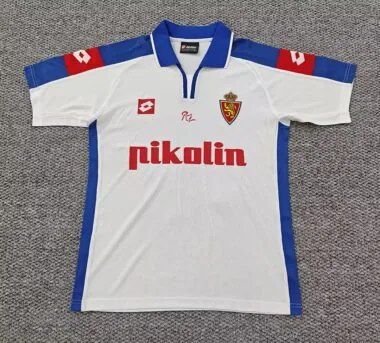 2004 Real Zaragoza home retro jersey