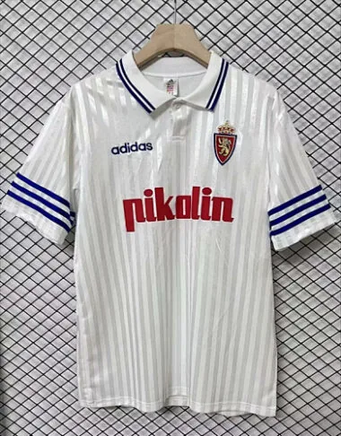 95-96 zaragoza home retro jersey