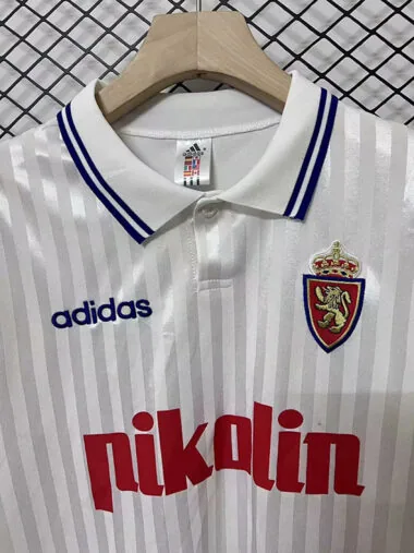95-96 zaragoza home retro jersey