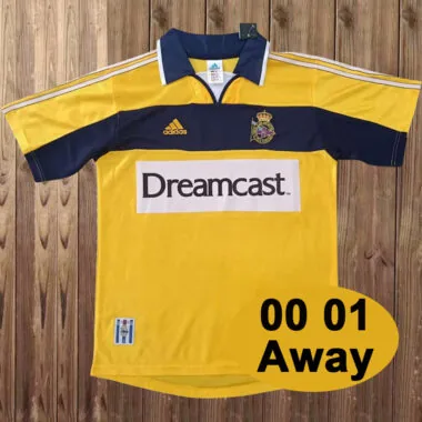 00-01 Deportivo La Coruna Away retro jersey