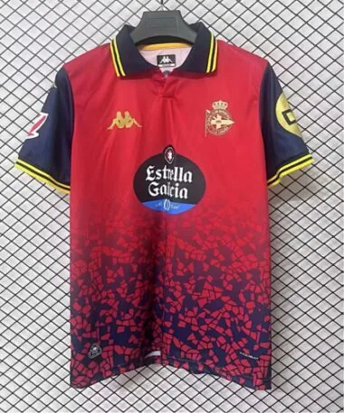 25-26 Deportivo de La Coruna away soccer jersey
