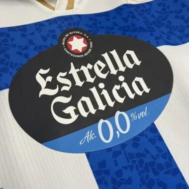 25-26 Deportivo de La Coruna home Jersey