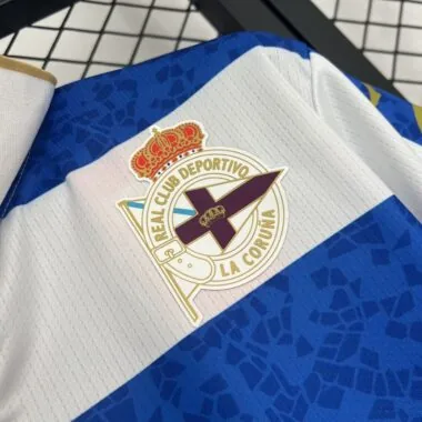 25-26 Deportivo de La Coruna home Jersey