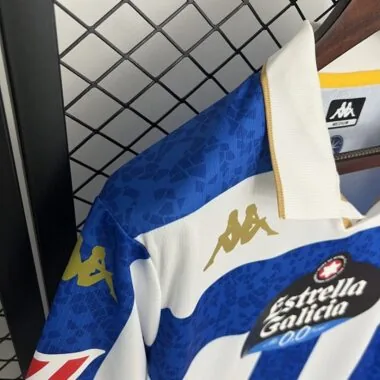 25-26 Deportivo de La Coruna home Jersey