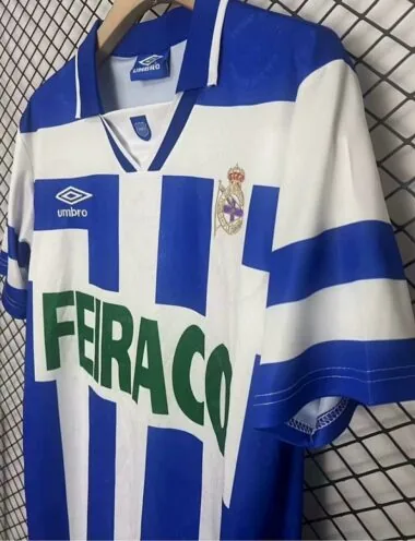 94-95 Deportivo de La Coruna home Retro Jersey