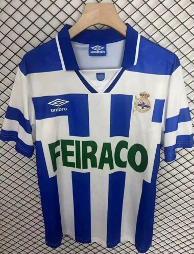 94-95 Deportivo de La Coruna home Retro Jersey