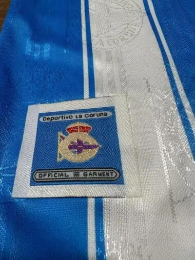 97-98 La Coruna home retro Jersey