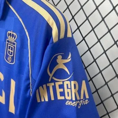 25-26 Real Oviedo home blue Jersey