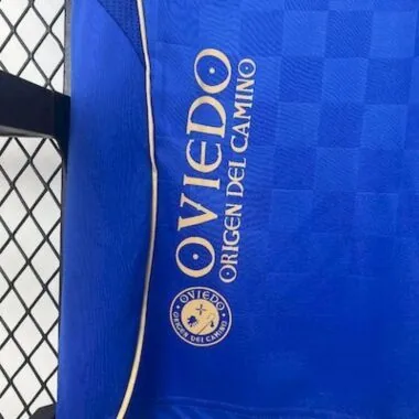 25-26 Real Oviedo home blue Jersey