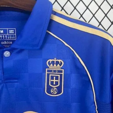25-26 Real Oviedo home blue Jersey