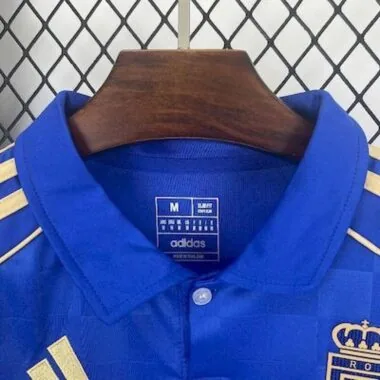 25-26 Real Oviedo home blue Jersey
