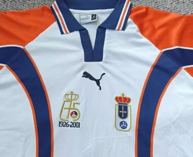 Retro Real Oviedo 2001 Away (S-XXL)