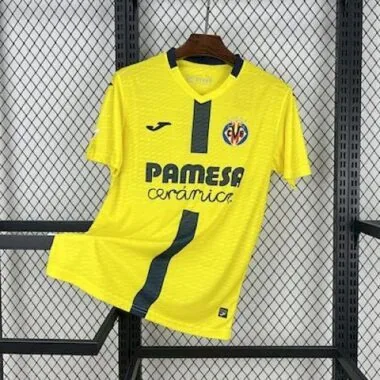 25-26 Villarreal home yellow soccer jersey