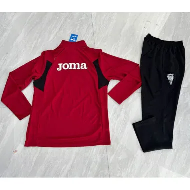 24-25 Cordoba red half zipper tracksuit