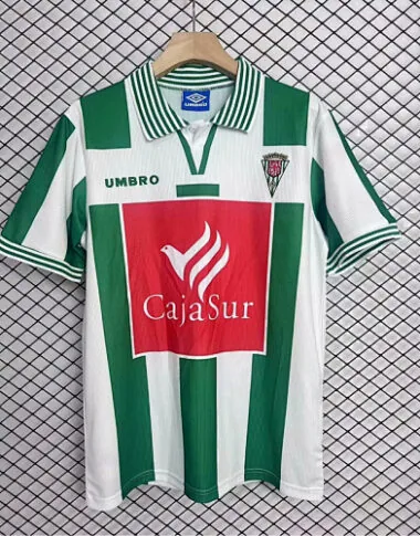 97-98 Cordoba home retro soccer jersey size S-2XL