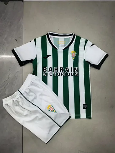 Cordoba CF 2025/26 Home Sleeve kids size 16-28