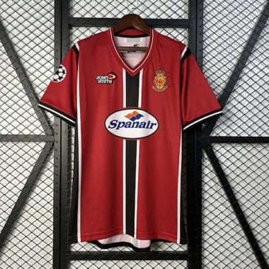 01-02 Mallorca Red retro jersey