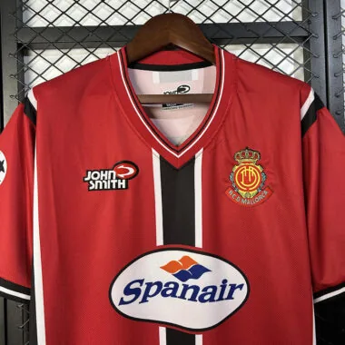 01-02 Mallorca Red retro jersey