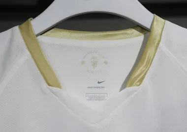 06-07 Manchester United away white retro player version jersey