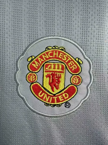 07-08 Manchester United gray goalkeeper retro jersey
