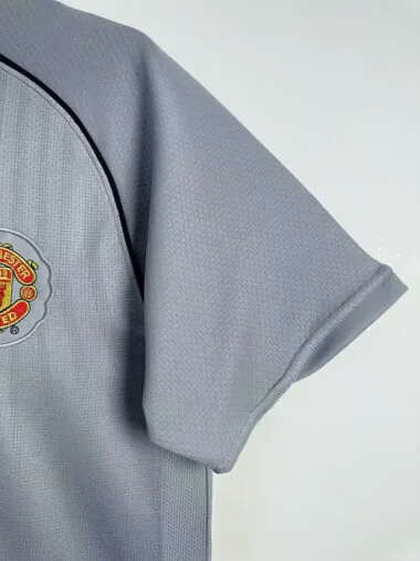 07-08 Manchester United gray goalkeeper retro jersey