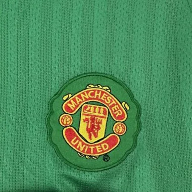 07-08 Manchester United green goalkeeper long sleeve retro jersey