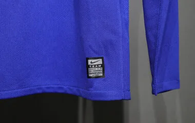 08-09 Manchester United blue long sleeves Player version Jersey