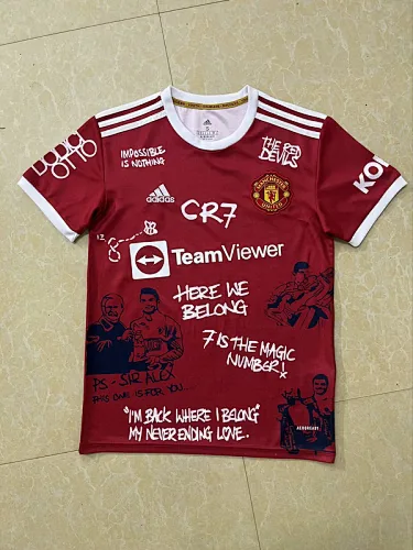 21-22 Manchester United RONALDO Version Jersey