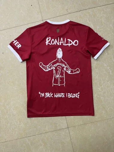 21-22 Manchester United RONALDO Version Jersey