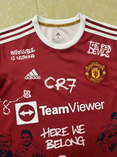 21-22 Manchester United RONALDO Version Jersey