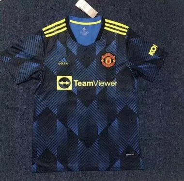 21-22 Manchester United third away jersey