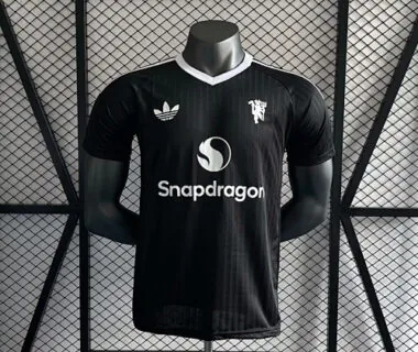 24-25 Manchester United Black Player version jersey