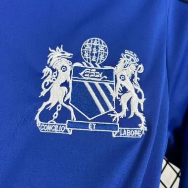 24-25 Manchester United Joint Edition Blue Long Sleeves Retro Jersey (S-XXL)