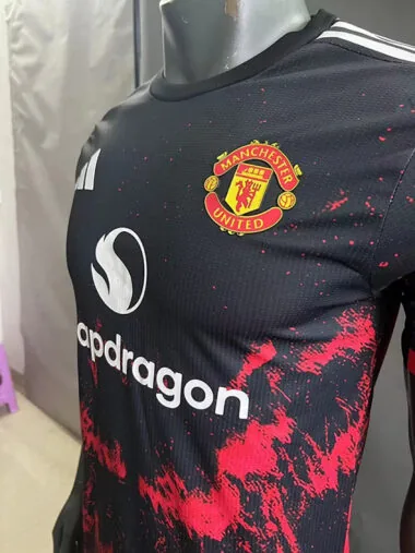 24-25 Manchester United Red sea player version jersey