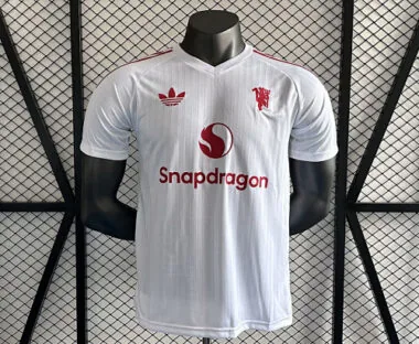 24-25 Manchester United White Player version jersey