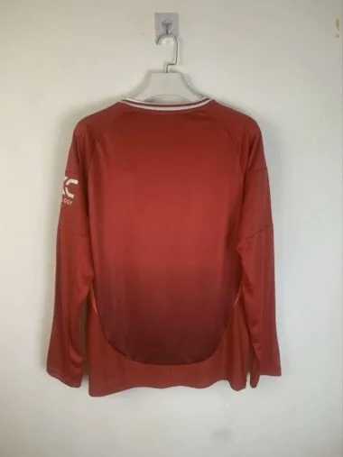 24-25 Manchester United home long sleeve Jersey