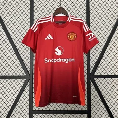 24-25 Manchester United home soccer jersey