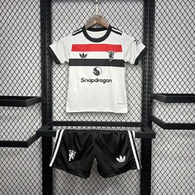 24-25 Manchester United third away kid kit