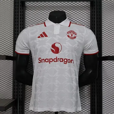 24-25 Manchester United white special player version jersey