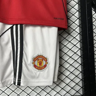 25-26 Manchester United Home (Picture Edition) Home Kids Kit