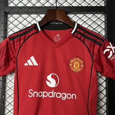25-26 Manchester United Home (Picture Edition) Home Kids Kit