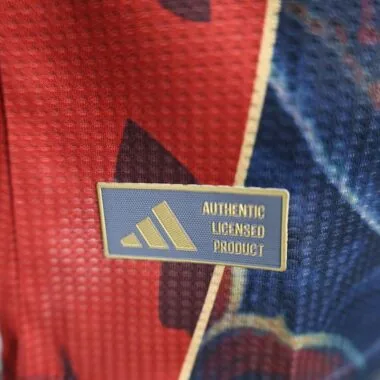 Maillot « Snake Special » de Manchester United, version joueur, numéros 25 et 26