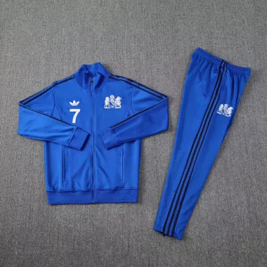 25-26 Manchester United blue jacket suit