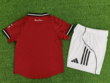 25-26 Manchester United home player version kid kit